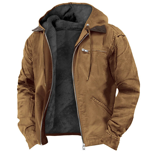 Men’s Hooded Fleece
Warm zip-up jacket
