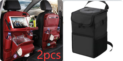 PU Leather Car Storage Bag
