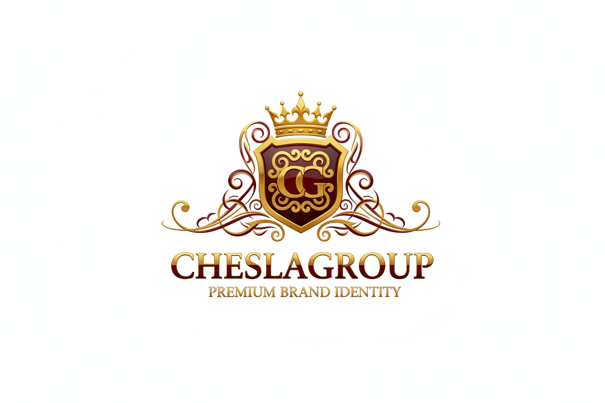 Cheslagroup logo needd uniqe and royal 