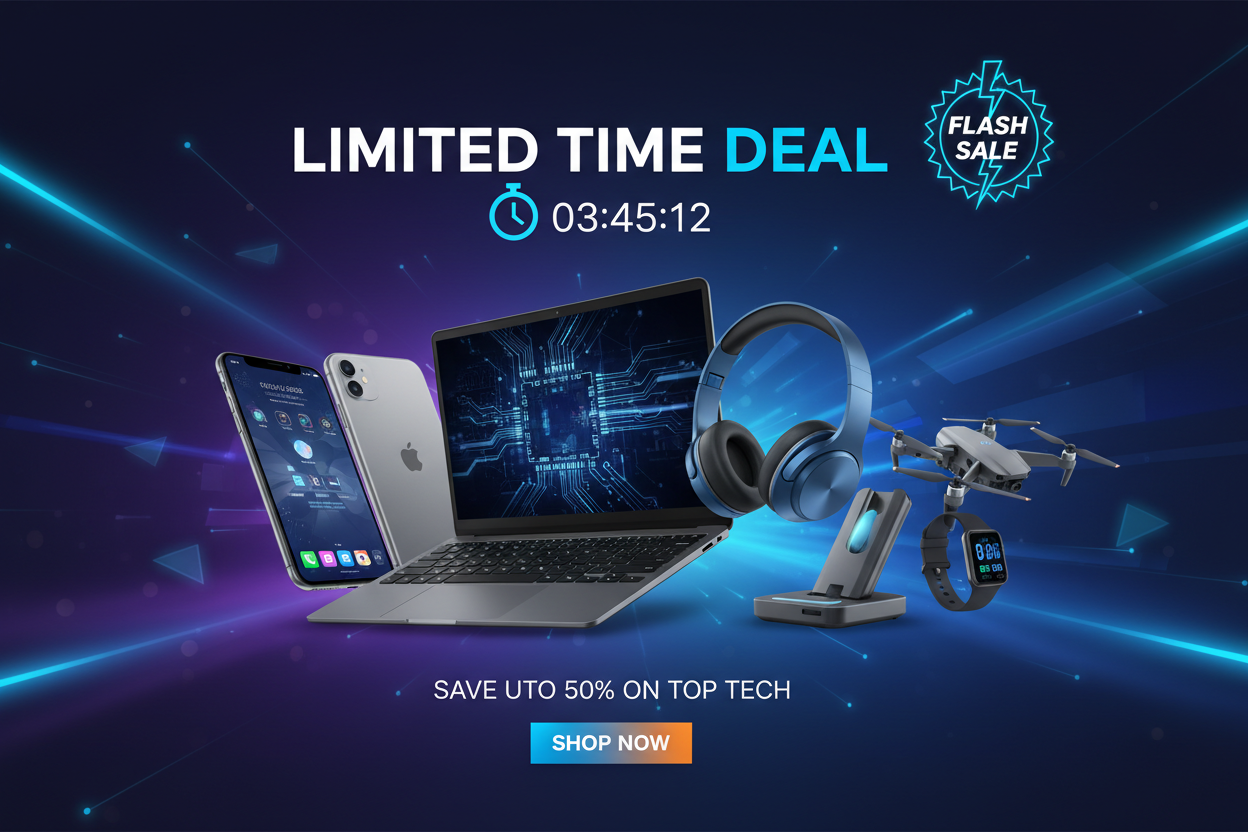 limited time deal electronics and laptop ,iphone