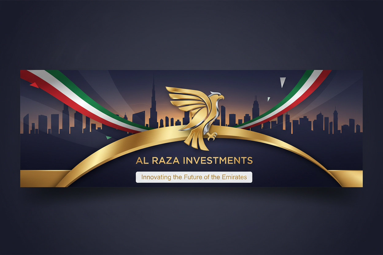 Uae famous company advertising banner height 1.7cm